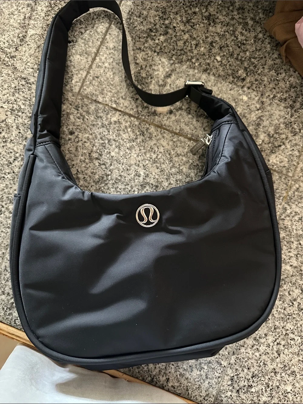 Lululemon Black Shoulder Bag